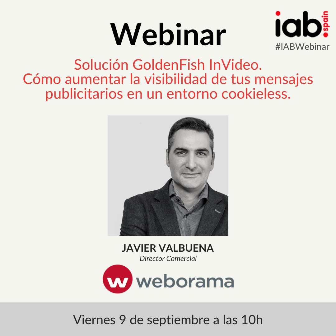 Weborama España tweet media