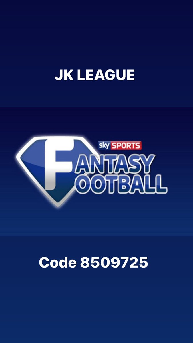 SKY SPORTS FANTASY LEAGUE ⚽️
