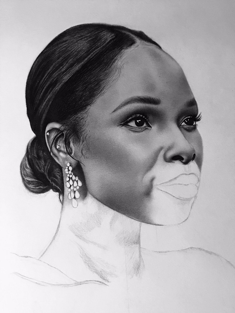 Obakengarts30's tweet photo. @IAMJHUD 🤍wip✍🏽 #art #artworks #Pencildrawing #lifestyle #oscars2019 #homedecor https://t.co/ZzlQaXL50y