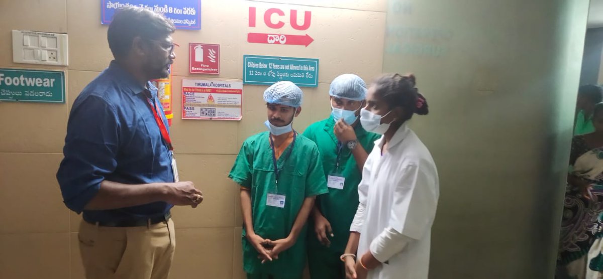 MultiNihar's tweet photo. OJT AT THIRUMALA HOSPITAL KADAPA https://t.co/q4Q61zoQE3
