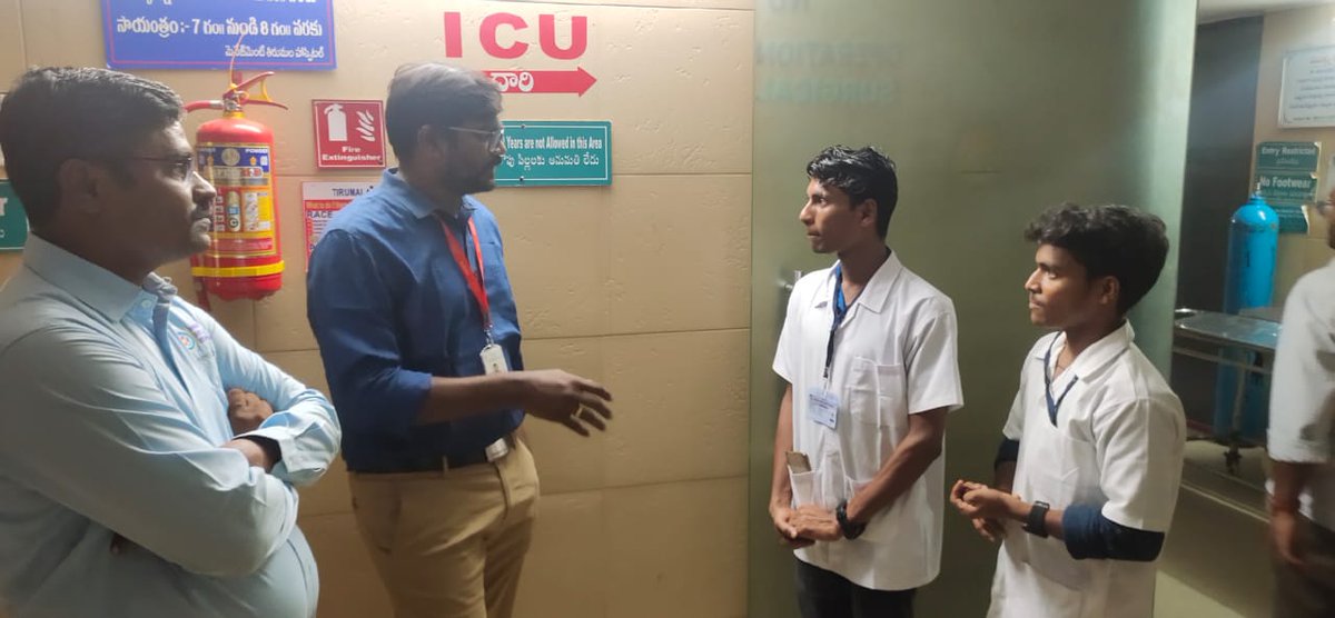 MultiNihar's tweet photo. OJT AT THIRUMALA HOSPITAL KADAPA https://t.co/q4Q61zoQE3