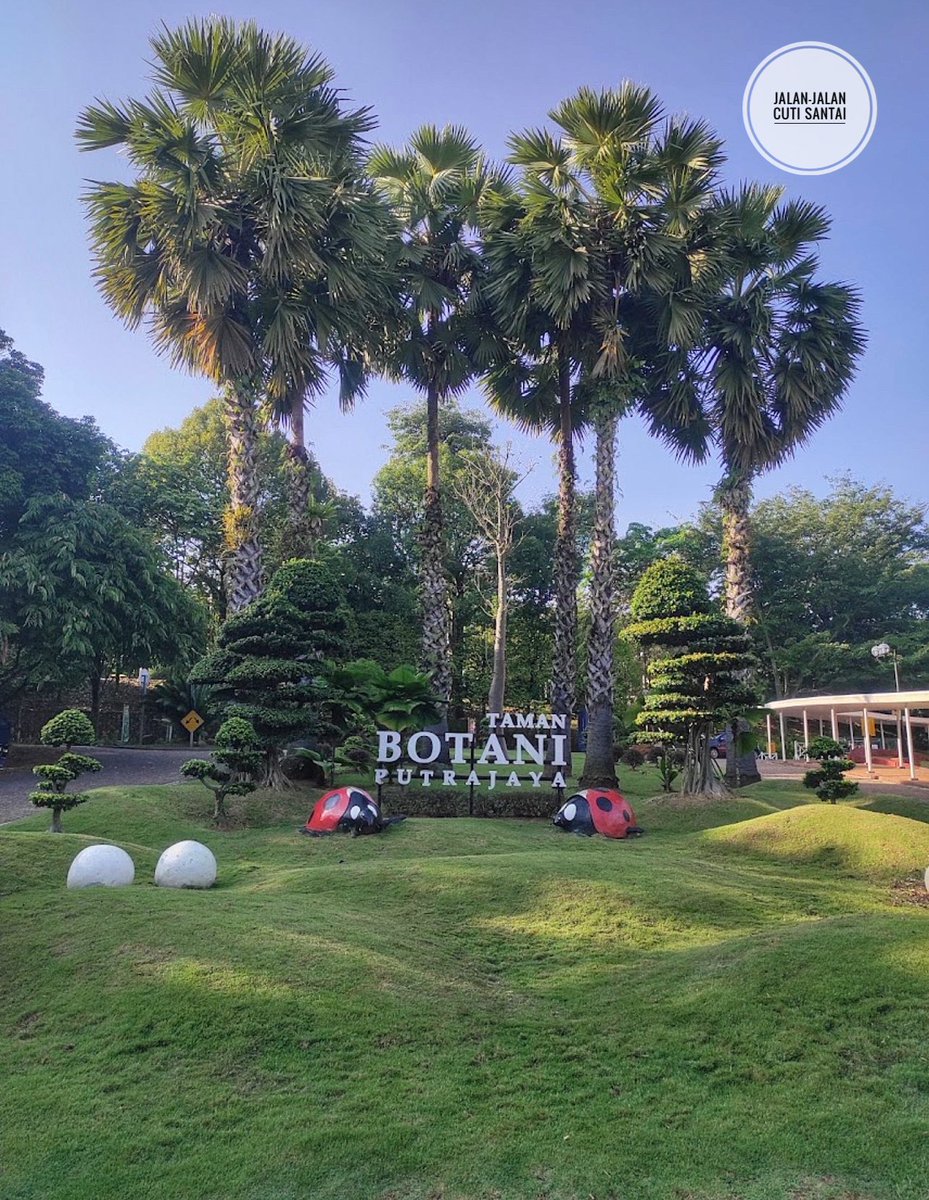 JalanCutiSantai's tweet photo. Taman Botani Putrajaya. 

Dengan jolokan Mother of All Gardens, Taman Botani Putrajaya di Presint 1 adalah salah satu dari 12 destinasi Taman Taman Awam yang mempersona di Putrajaya. 

Taman Botani Putrajaya
📍Lebuh Perdana Barat, Presint 1 , Putrajaya https://t.co/QLKLrgpPVO