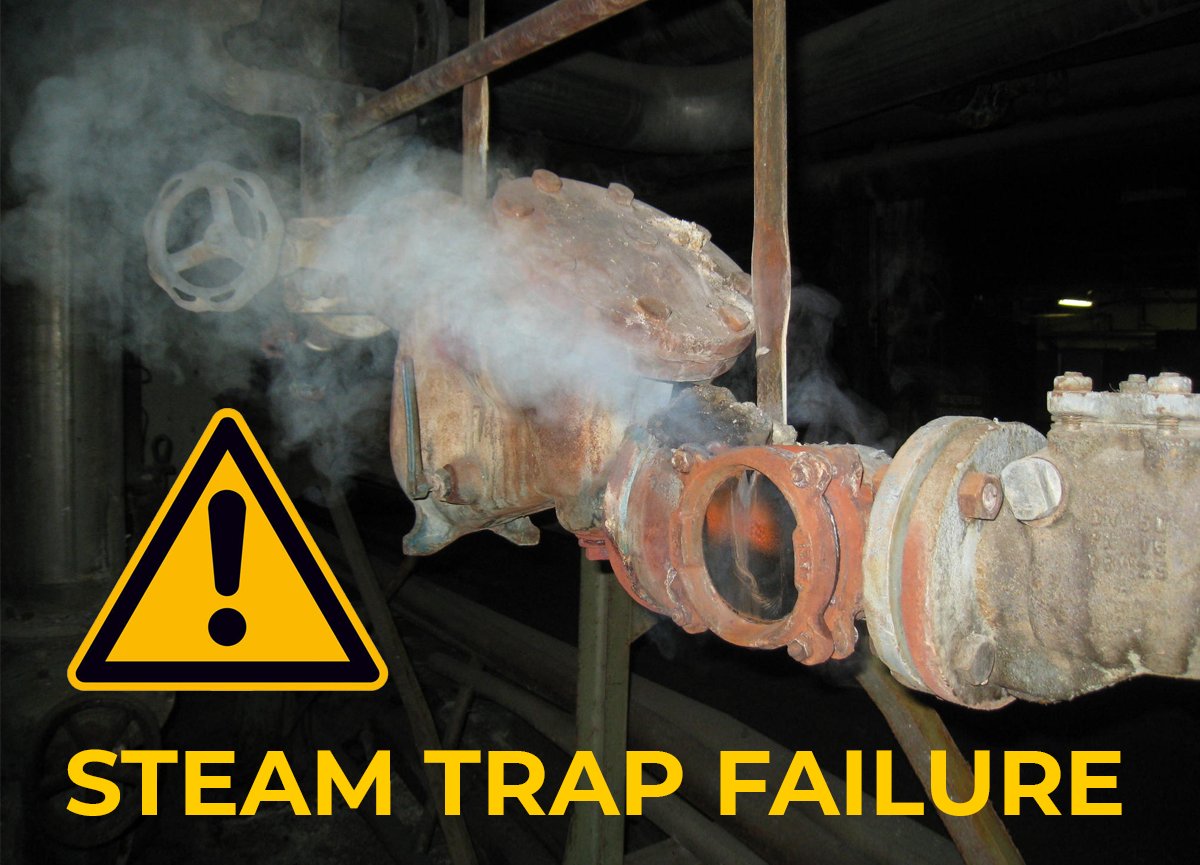 SDTUltrasound's tweet photo. Clogged #SteamTraps can cost your company considerably in terms of money & #steam or #energy loss.
#SteamTrap failures can also lead to larger equipment failures = complete stop in production, & create several hazards for the workers.
I wouldn't risk it, would you?
#maintenance https://t.co/eZay52M8rW