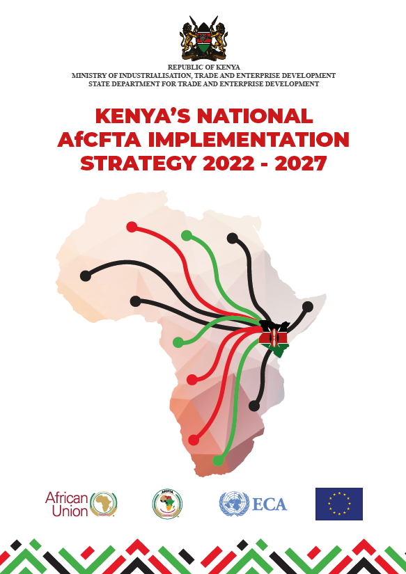 All set in Nairobi, 🇰🇪 for the Launch of the National #AfCFTA Implementation Strategy &amp; the Unveiling of the AfCFTA National Implementation Committee organized by <a href="/Trade_Kenya/">Trade Kenya</a> in partnership with <a href="/ECA_OFFICIAL/">ECA</a>  and financial support of <a href="/EUtoAU/">EU Delegation to AU</a>.
