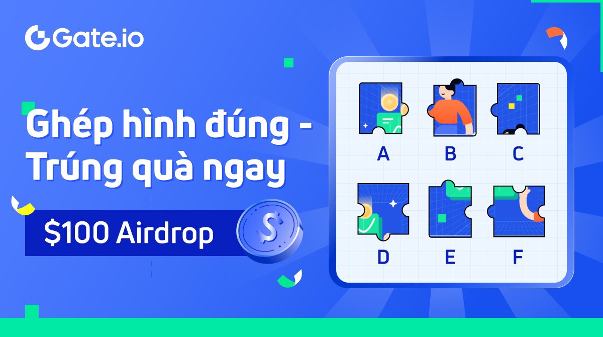 🤑MINIGAME HÀNG TUẦN🤑
Ghép hình đúng, trúng quà ngay 

🎁$100 Giveaway!

⏰14:00 ngày 4/8 - 23:59 ngày 7/8 (UTC+7)

🎯Quy tắc:
1️⃣Follow @Gateiovietnam 
2️⃣Join t.me/gateiovietnamc…
3️⃣RT &amp; tag 3 bạn
4️⃣Điền form:forms.gle/aF4H3VJPWTGkK4…

#Gateiovietnam #minigame