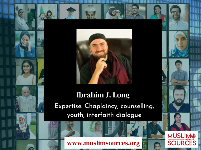 MuslimSources's tweet photo. Each week we will highlight one of the experts from our database. 

This week we are featuring @IbrahimJLong

Ibrahim is an expert on issues of chaplaincy, counselling, youth, spirituality, mental health and interfaith dialogue

Contact him:
https://t.co/1Vd1j9Wrfe

#Muslimvoices https://t.co/XnG2uIC4ai