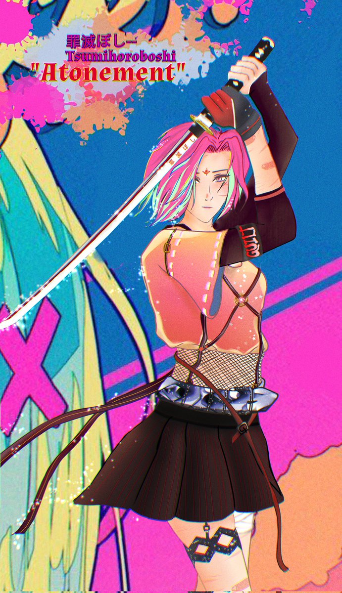Silvermist_201's tweet photo. Just smth I drew a while back. 

#punksamurai #fanart #anime https://t.co/HTBtjvPtu4