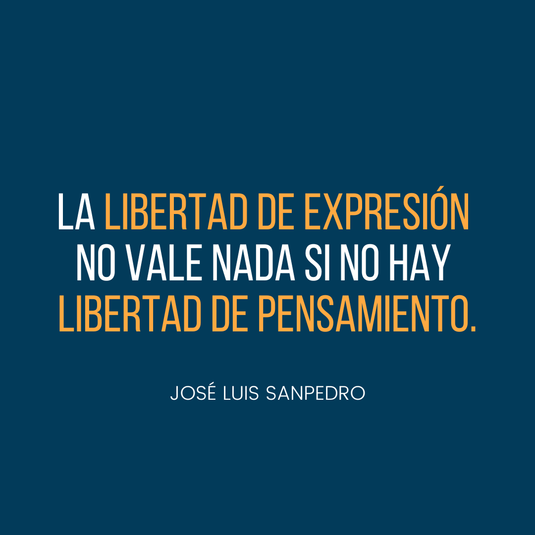 Irónicamente, se habla mucho de libertad de expresión. Sin embargo, ¿de qué sirve si no existe la libertad de pensamiento?

#BorjaVilaseca #ElSinSentidoComún #CambioDeParadigma