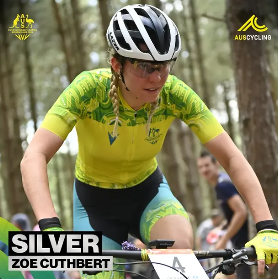 AusPumptrack's tweet photo. CONGRATULATIONS ZOE!
Our inspiring, full of energy, dedicated 21-year-old Brand Ambassador, Zoe Cuthbert has claimed Australia’s first ever ‘Silver Mountain Bike Medal' at the Commonwealth Games.
A massive congratulations from us!
[Images Courtesy AusCycling and 7SportAU] https://t.co/hjIw7LGS9t