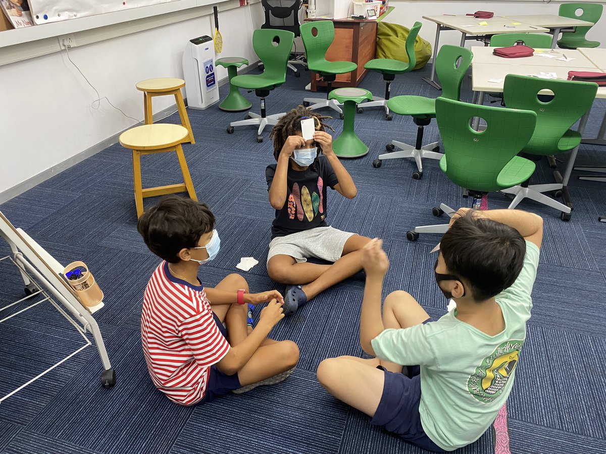 AISCElementary's tweet image. #AISCGrade5 #AISCElementary Math games Salute and Make 10!