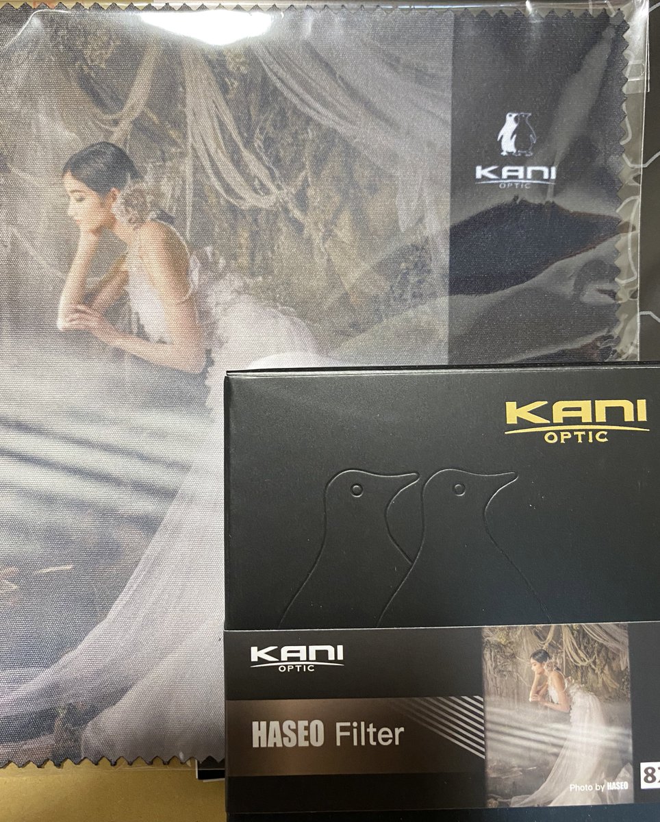 RevMax4's tweet image. 届きました。
帯封が、美しい！
#kanifilter
#HASEOfilter