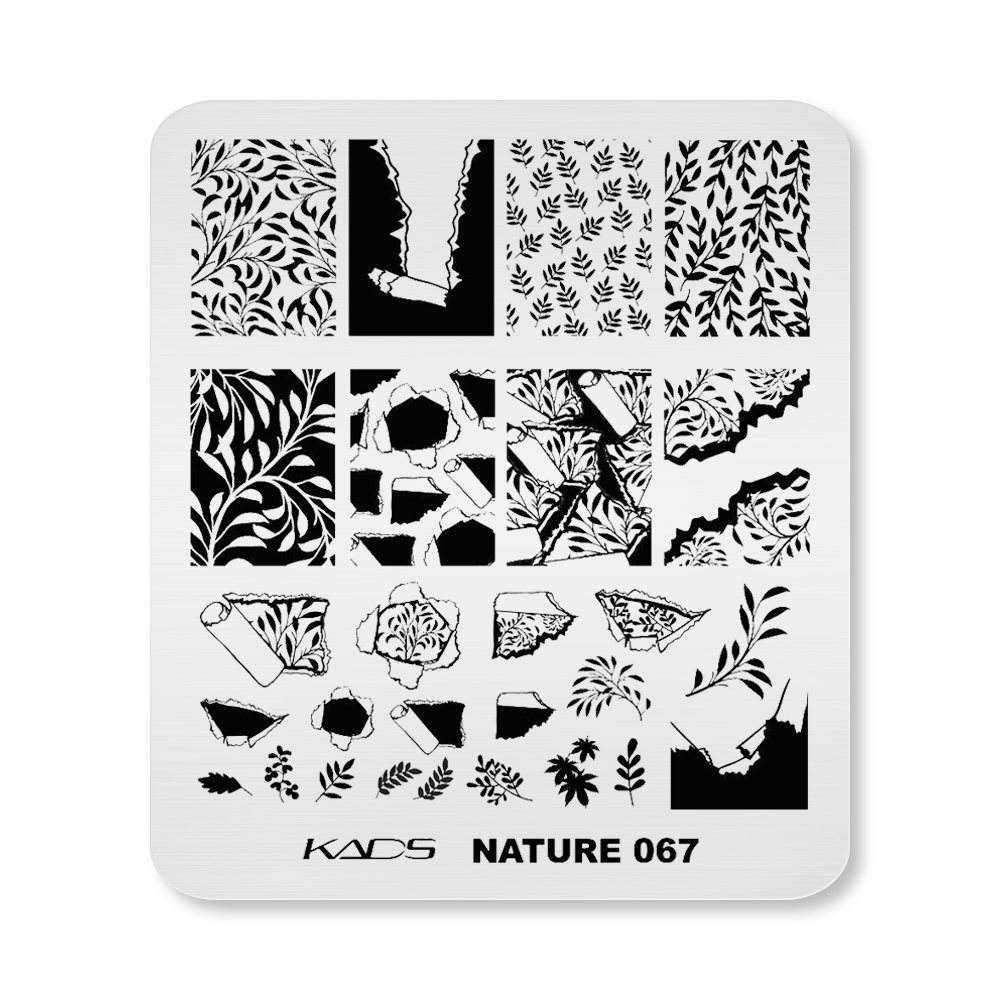 🌿🌿

KADS Stamping Plate Nature 067
KADS Two in One Stamping Polish C02 C36 C37
KADS Stamping Polish 17

Available now at kadsnailart.com(link in bio)
⁣⁣⁣⁣
#kadsnature #kadsnature067 
#nails #kads #kadsnailart
#stampingnailart #mattenails