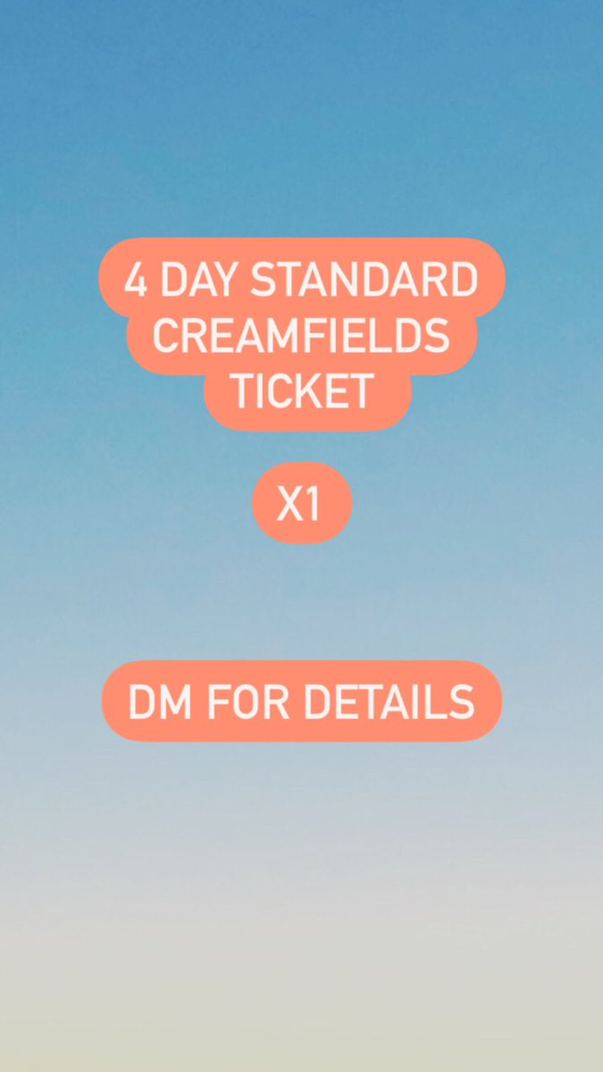 Joshallan9898's tweet photo. #Creamfields #creamfieldstickets #creamfields #creamfields2022 https://t.co/V7N6W33lNK
