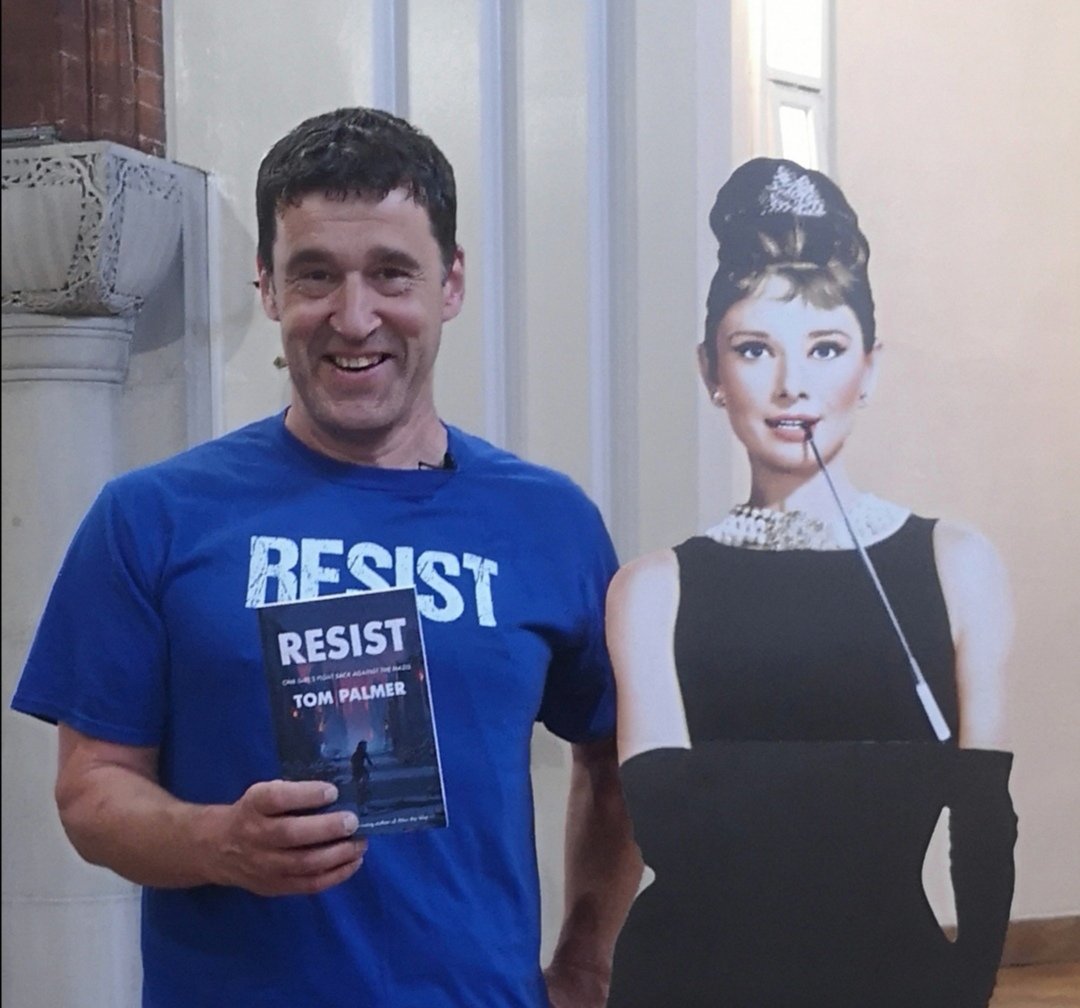 RESIST is published today. My chance to say thank you. To <a href="/BarringtonStoke/">Barrington Stoke</a> for nurturing and publishing me; to Audrey Hepburn for being such an amazing subject; and my wife for so many things there is not space in a thousand tweets to list. ❤️