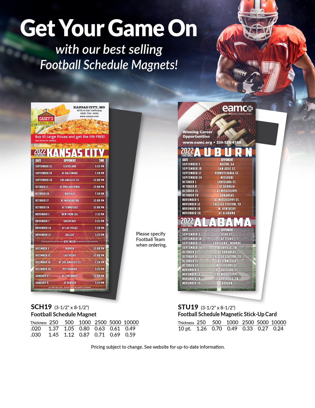 The Group on Twitter "Get Your Game On with our Football