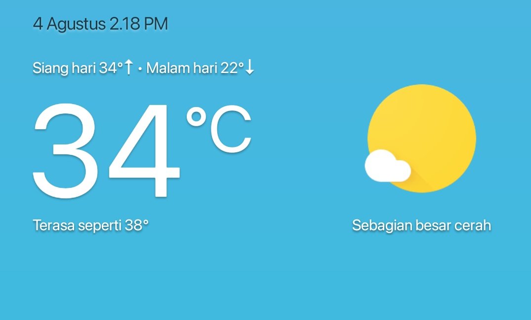 pantesan panass bgtt!!!