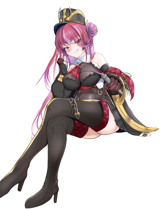 #マリンのお宝
お尻隠れてないverもどうぞ 