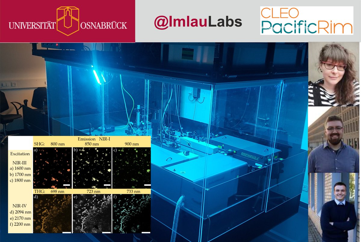 Meet us today @CLEO Pacific Rim'22 cleopr2022.org/index.html and discuss about the #ultrafast #TIGER microscope for NIR-2-NIR imaging, #optocubes for laser-based sensing + highres (fs) spectroscopy. <a href="/UniOsnabrueck/">Uni Osnabrück</a> <a href="/photonik2020/">Photonik Forschung</a> <a href="/light_con/">LIGHT_CONVERSION</a> <a href="/QuantenTech/">Quantentechnologien</a> <a href="/HardwareX1/">HardwareX</a> <a href="/OpticaPubsGroup/">Optica Publishing Group</a>.