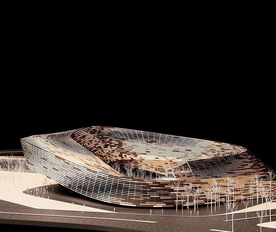 parametricarch's tweet photo. “The Bookworm” a library proposal by Studio Precht.

#library #chrisprecht #librarydesign #facade #facadedesign #facades #facadelovers #architecturaldetails #digitaldesign #design #parametric #workshop https://t.co/e9wfHCknvh