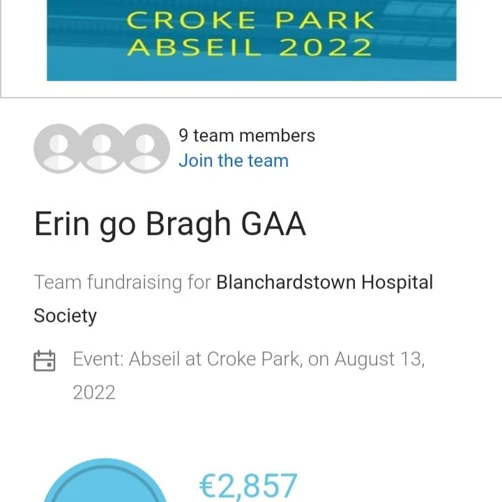 BHSocietyIE's tweet photo. Only 9 days to go and the excitement (and the nerves) are building 😟

Please donate at the following links if you would like to support our team in their fundraising 
Erin Go Bragh GAA or our own Mick Roban: 👇👇👇

https://t.co/bv7kBOpUX7

https://t.co/jtQIk6FjAR

Thank you ❤ https://t.co/IhelzP4eNA