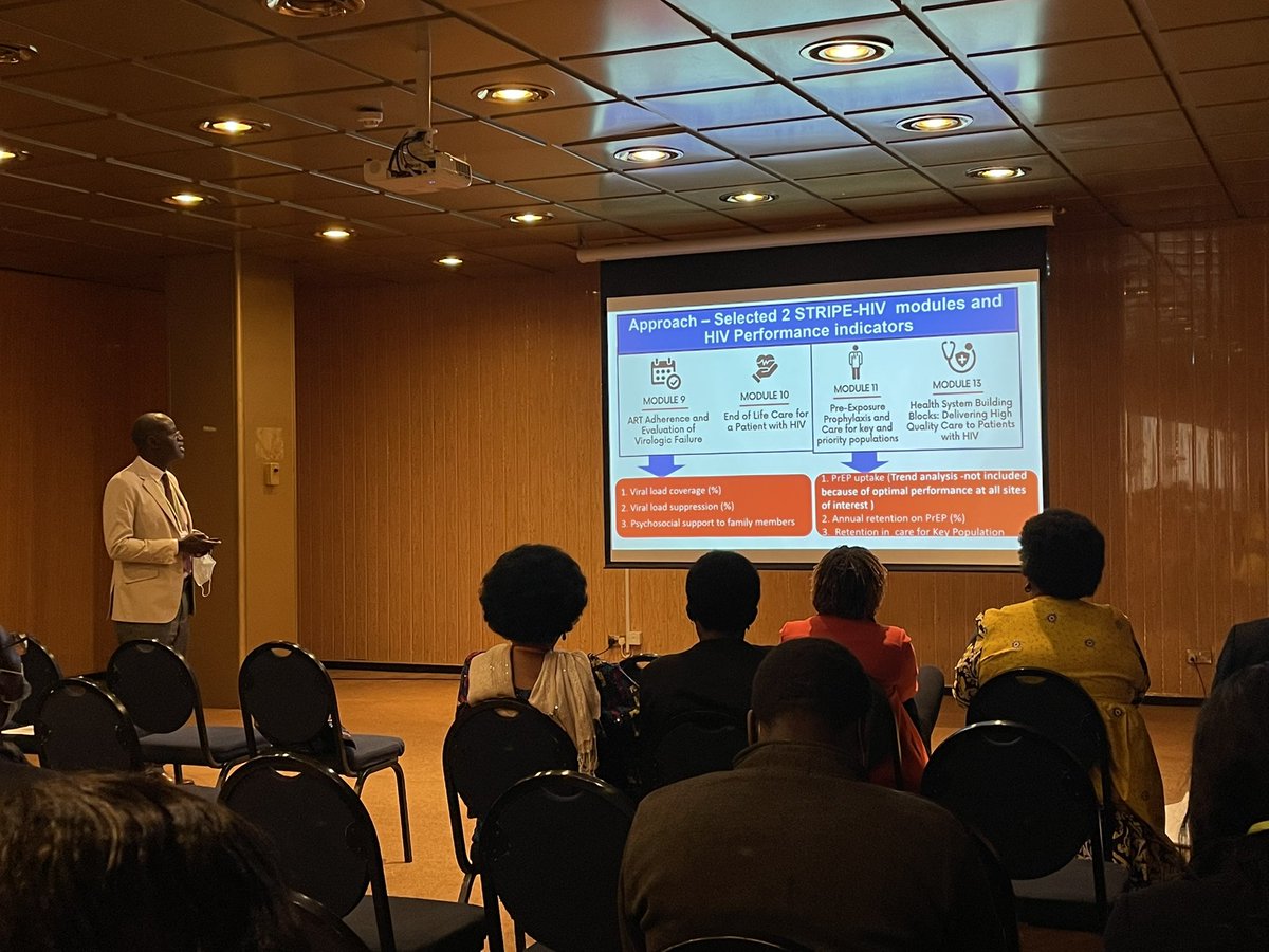 #EIPHIV_U led by Dr. Fred Semitala partnered with <a href="/PEPFAR/">PEPFAR</a> clinics to train frontline #HIV #HealthWorkers on team-based care and #QI to dramatically improve patient outcomes! #MJAPUg <a href="/MJAPUg/">Makerere University Joint AIDS Program</a>