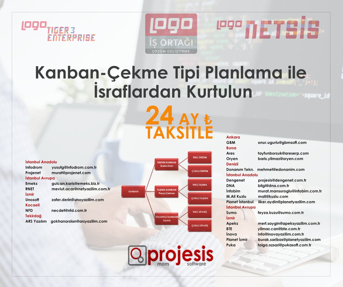 projesis's tweet photo. Kanban-Çekme Tipi Planlama ile İsraflardan Kurtulun - 24 Ay ₺ Taksitle.
#projesis #mes #dijitaldönüşüm #yalınüretim #erp #automation #planning #scheduling #üretim #kanban #manufacturing #operation #quality #industry #erp #excel #integration #automation #digitalacceleration https://t.co/sqSXcphDRs