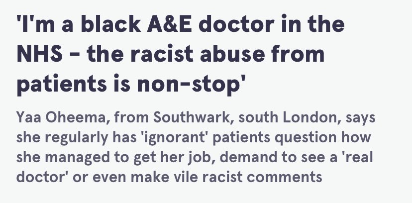 parthaskar's tweet photo. If you are part of the workforce who sees this- yet does nothing? 

You are part of the problem 

If you are a Trust Exec who sees this and doesn’t apply the zero tolerance policy? 

You are the problem.

 Less words, more actual commitment please

https://t.co/u1eJ1KHyXP https://t.co/UQsI9IVRcX