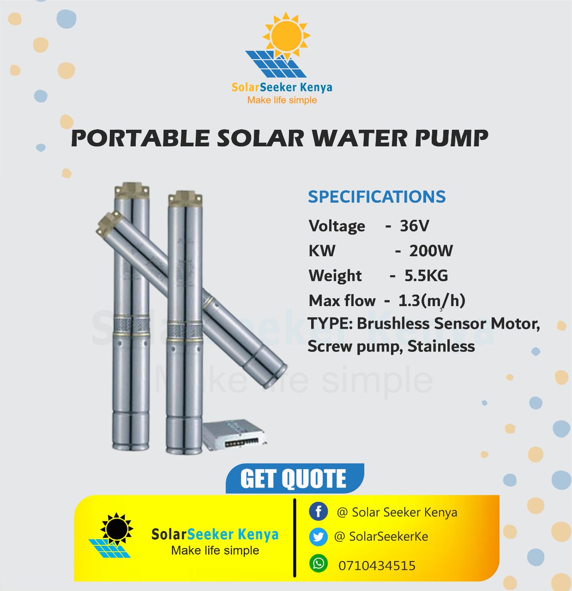 SolarSeekerKe's tweet photo. Are you Thinking About Installing Solar Panels For Your Homes or Businesses?

Get All the Answers You Need Before getting Started.

Contact us on https://t.co/iwGx5XEgsQ 

Congratulations doc Eric Omondi Luos Bolt Ndii Omanyala Mwangi #KenyaDecides2022 US Embassy Matiang'i Juma https://t.co/mphlJr2Aab
