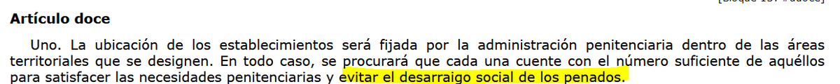 <a href="/IdiazAyuso/">Isabel Díaz Ayuso</a> Precisamente lo que dice esa pancarta es cumplir la Ley Penitenciaria: se debe procurar que los penados cumplan las penas cerca de sus domicilio para evitar el desarraigo