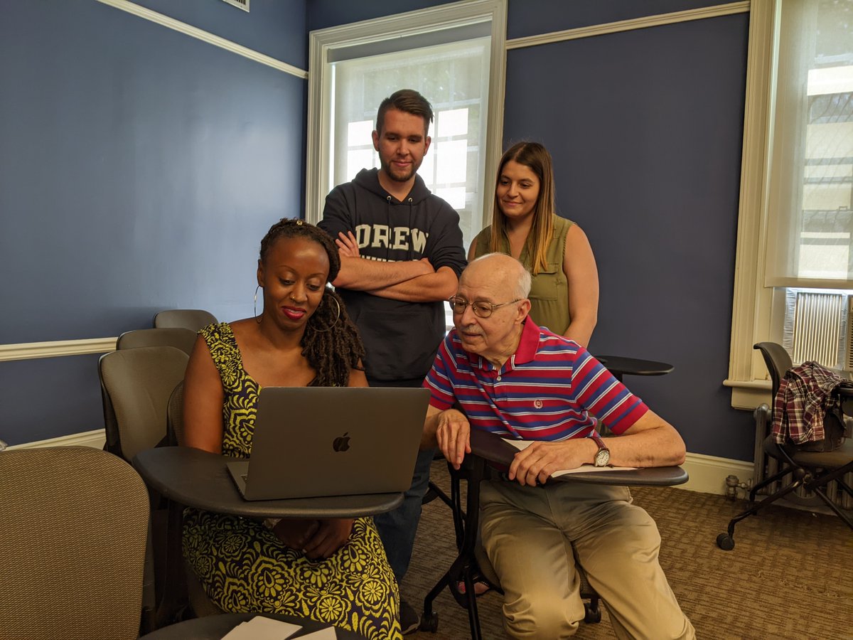 I'm enjoying the opportunity to be a writing mentor at Drew University's <a href="/DrewTeach/">Andrew Herbold</a> writing program. I'm giving feedback to <a href="/EOCHSMSRICH/">Shea J. Richardson</a> while @ms_petrosino &amp; @DevonVillacampa join in. <a href="/ncte/">National Council of Teachers of English (NCTE)</a> <a href="/NJCTENews/">NJCTE</a> <a href="/writingproject/">Writing Project</a> <a href="/ElyseEA/">Elysee Enoga Amayina</a> <a href="/TimRasinski1/">Tim Rasinski</a> <a href="/DoctorSam7/">Dr. Sam Bommarito</a> <a href="/BlackRiverMS/">Black River Middle School</a> <a href="/dst6n01/">Dr. Miah</a>