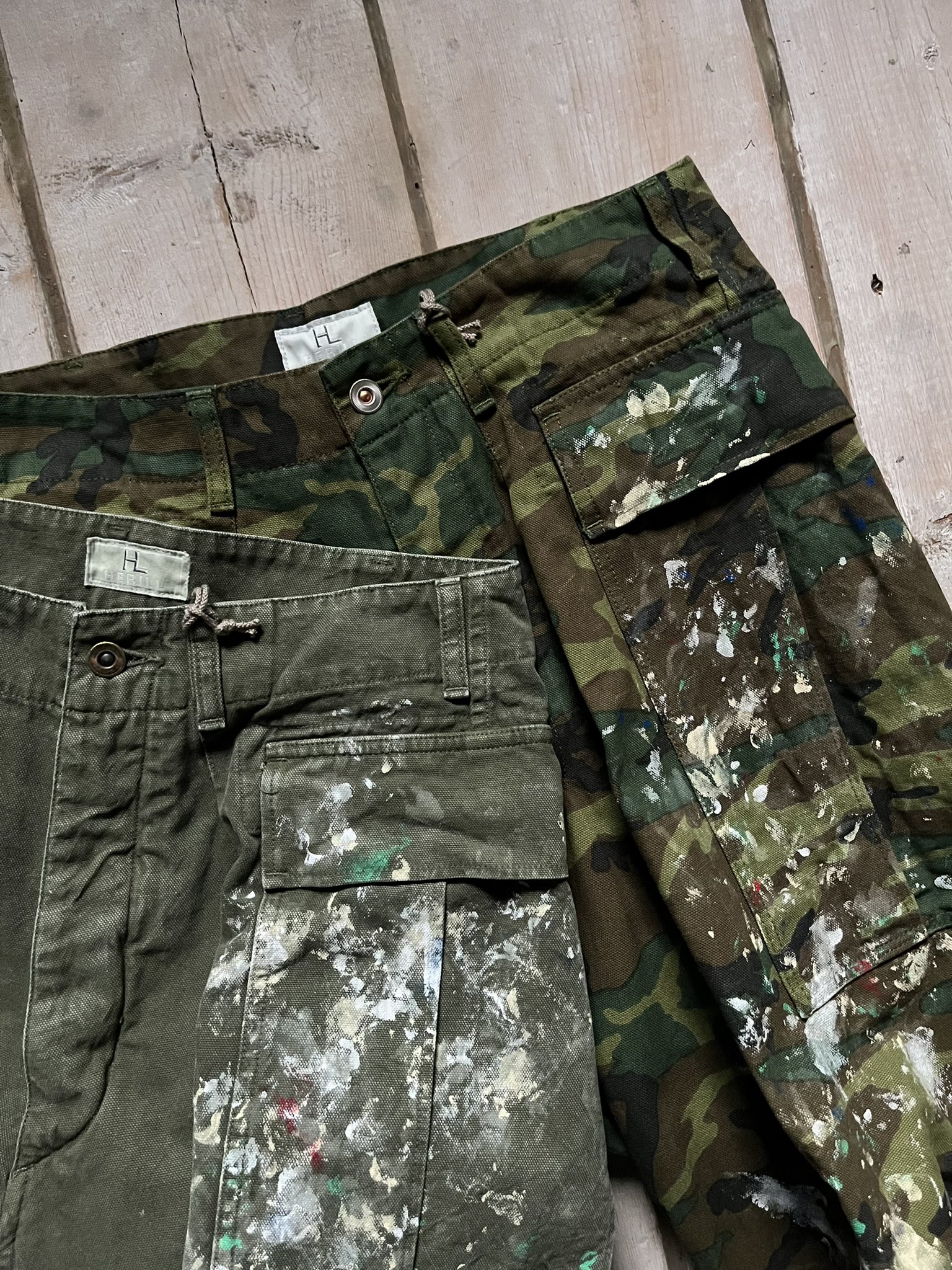 Duck ERDL Camouflage Splash Cargopants