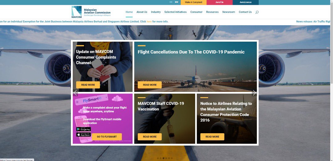 rzqsyf's tweet image. Here’s how you can lodge a report on @airasia :

1. Visit mavcom.my/en/home/ 

2. Click on the orange “make a complaint” tab at the top section and it will redirect you to flysmart.my

3. File your complaint following the instructions and you’re good to go.