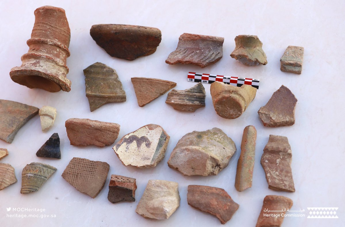 MOCHeritage's tweet photo. نتائج أثرية تكشف عن مدى العمق الحضاري في جزر فرسان؛ ضمن جهود الهيئة العلمية في مجال المسح والتنقيب عن مواقع التراث الثقافي بالمملكة، وصونها والاستفادة منها كموردٍ ثقافي واقتصادي.

#هيئة_التراث https://t.co/0c1Ei75yjN
