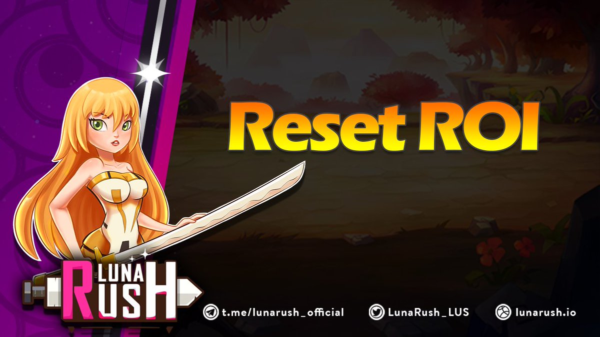 👉 What is Reset ROI?
Reset ROI is to bring ROI to 0% and increase PVE reward
👉 pLUS is used to reset ROI and will not be added to Invested
You can only use Reset ROI &gt;= 200%
👉 Here is the cost formula:
- RESET ROI Fee = Mined Total * % Reset