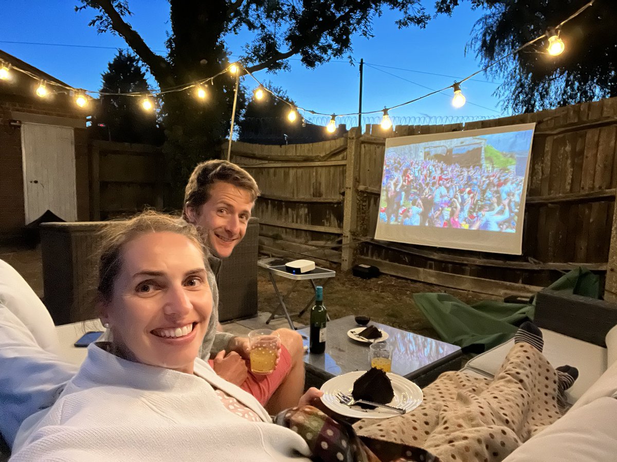 Outdoor cinema time… loved the #ChasingTokyo film last night. Great insights and hi-lighting the drive, passion and commitment that is on fire at <a href="/BritishSailing/">British Sailing Team</a> Great appointment in Nick Scott today to push forward to Paris 2024!