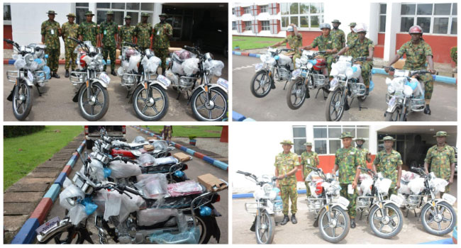 channelstv's tweet photo. General Officer Commanding 82 Div Honours Four Soldiers For Diligence To Duty
https://t.co/BR7ZS7R1Db https://t.co/SIqRcZVjN1