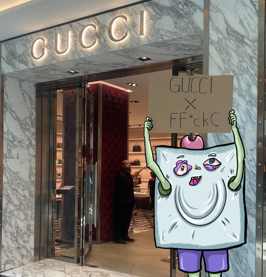 FFckC_nft's tweet photo. @gucci X @FFckC_nft 👀

F*cking Like + RT + Tag ✅ https://t.co/zejakawjQS