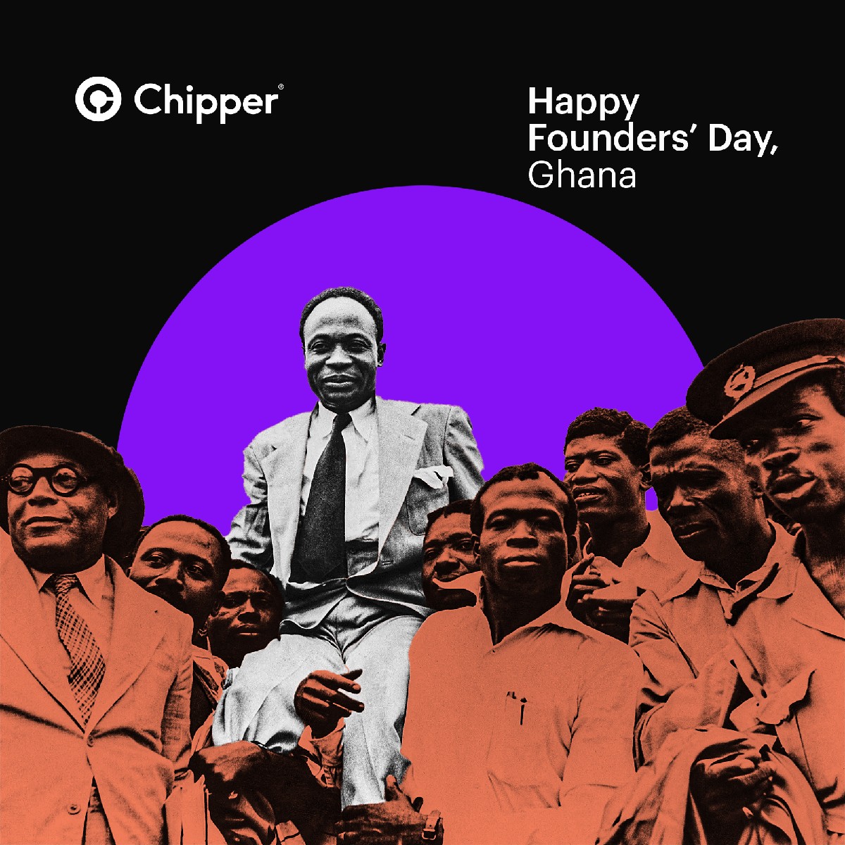 chippercashapp's tweet photo. Happy Founders' Day to all the good people of Ghana!  #FoundersDay https://t.co/4LEiVQCcca