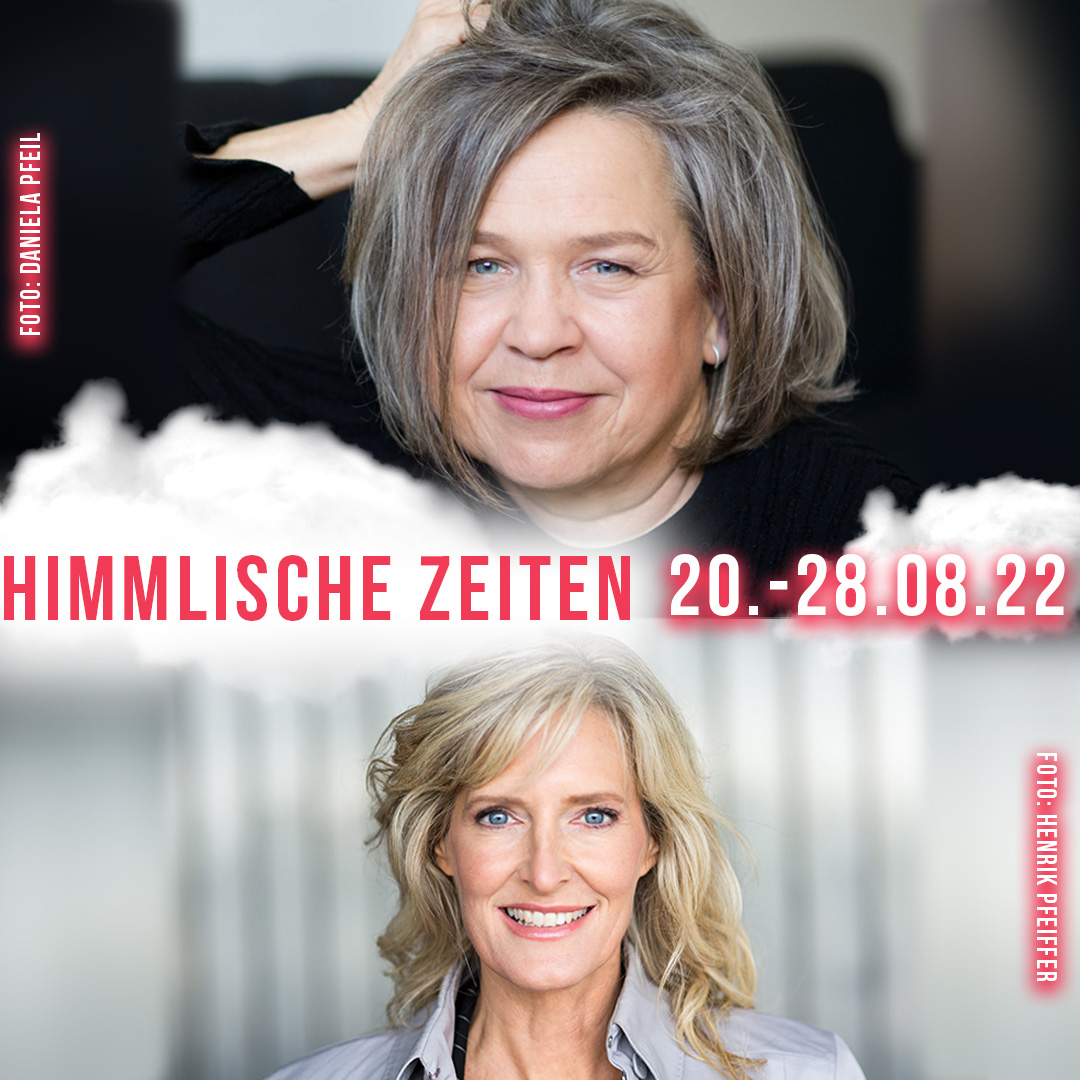 Die tolle #Zweitbesetzung bei  #HIMMLISCHEZEITEN

#UrsulaBerlinghof spielt "Die Vornehme" 👠  Sie ist auch als Hörbuchsprecherin sehr gefragt 🧏 #BiancaKarsten spielt "Die Karrierefrau"👩🏼‍💼  Sängerin &amp; Moderatorin ist sie auch  🗓️ Schauen Sie doch bei uns vorbei vom 20. -28.8.