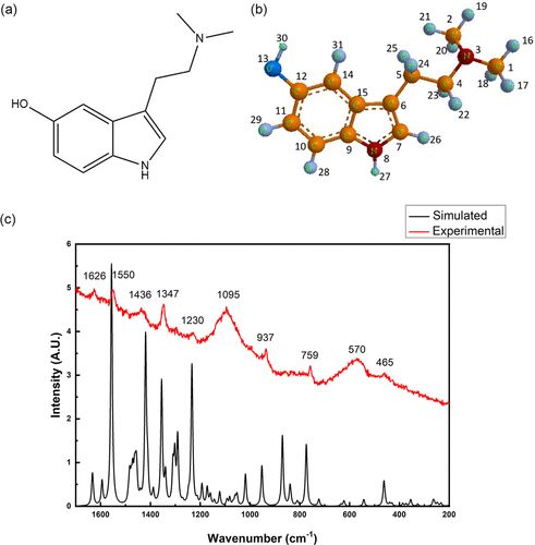 New #iempaper in @ACSPublications J.Phys.Chem.Lett. Collaboration with @ucla Mat Sci & Eng Dept. 'Chemical Characterization and Molecular Dynamics Simulations of Bufotenine by Surface-Enhanced Raman Scattering (SERS) and Density Functional Theory (DFT)' bit.ly/IEMpaper_lkm