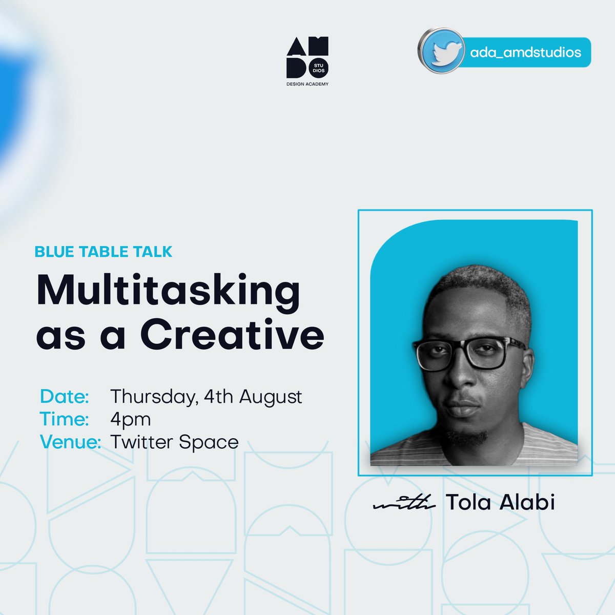 Creatives gather round... we will be having a space today on multitasking as a creative. Do well to set your reminder, and tell a friend about this space. Time - 4pm WAT Retweet if you'd be on this space. twitter.com/i/spaces/1yNxa…