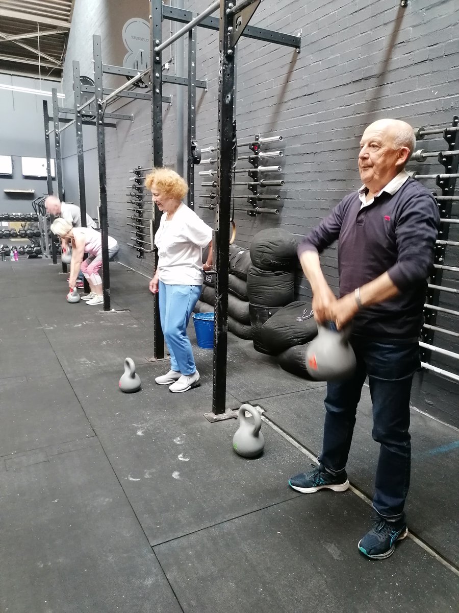CeartasAdvocacy's tweet photo. 😀 Our CrossFit Group😀
Another great session. Well done all. Thanks to Martin at Blueprint Performance Kirkintilloch for facilitating this group. See you all next Tuesday. Contact Kenny on 0141 775 0433 if you would like to join us. https://t.co/XzeiWynBGM, @TNLComFundScot https://t.co/FbUqQV9js5