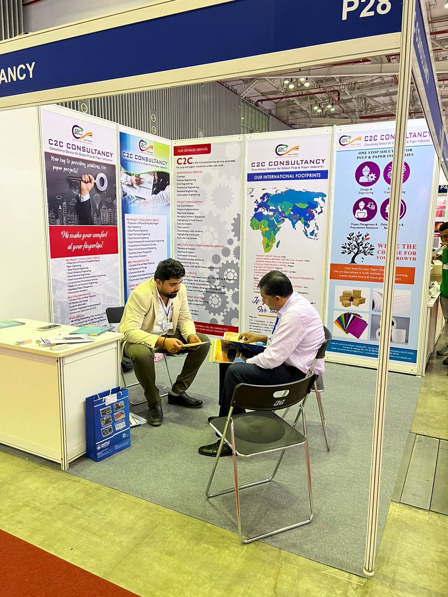 OUR STALL @PAPER_VIETNAM, The 9th International Exhibition &amp; Conference On Pulp &amp; Paper Industry In Vietnam. @saigon_exibition_convention_center, <a href="/ITAHochiminh/">ITA Ho Chi Minh City</a> @Vietnam   #c2c consultancy.