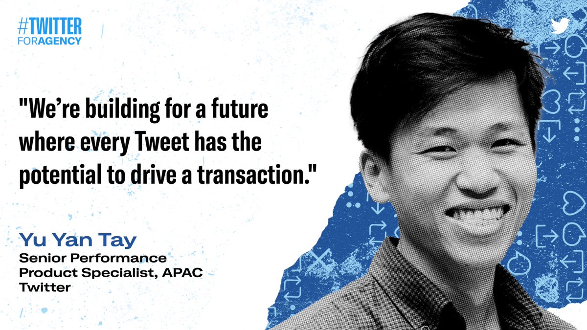 XMarketingSEA's tweet photo. "We’re building for a future where every Tweet has the potential to drive a transaction."

Our product specialist @fishfishphish shares Twitter's product roadmap &amp; upcoming innovation focusing on mid-low funnel outcomes.

✅ Performance solutions
✅ Shopping solutions https://t.co/Y9DB2Pr6oy