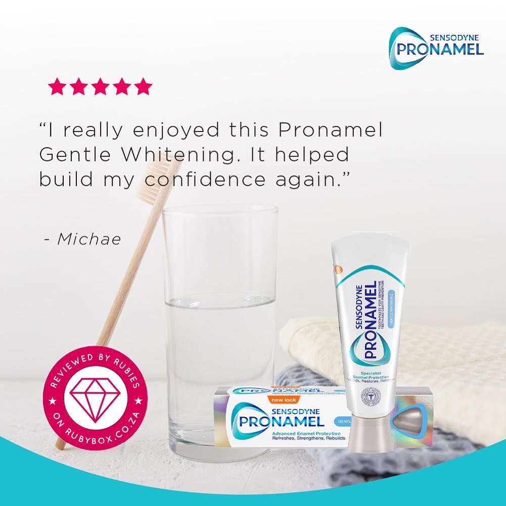rubybox_beauty's tweet photo. Is what you're eating, eating away at your teeth' enamel? Sensodyne is here to help you worry less about the acids in your diet which can weaken the enamel surface on your teeth. Have you tried it?👀
#rubyboxsensodynepronamel #hellopronamel #goodbyeweakenedenamel https://t.co/9FKSKiSd4s