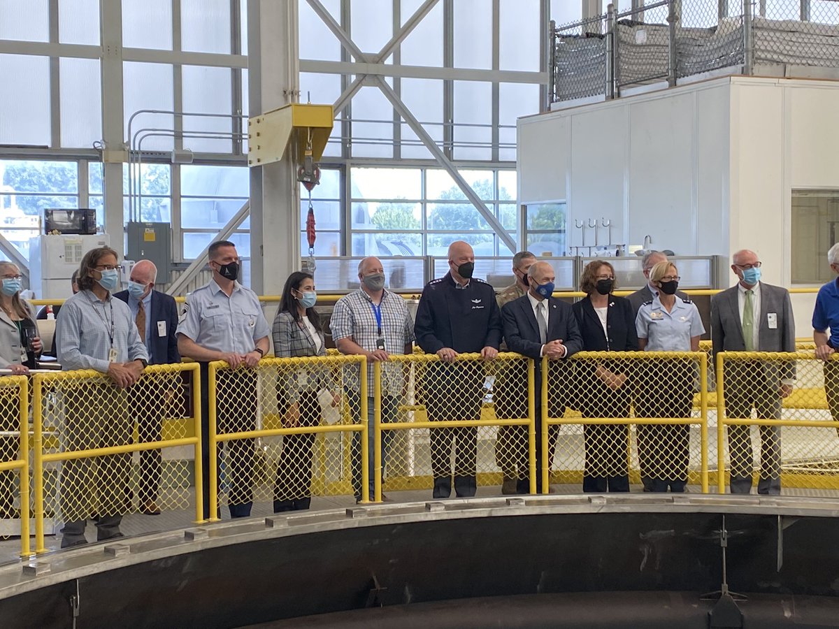 SpaceForceCSO's tweet photo. Ohio is critical to
@SpaceForceDoD because
of its superb partnership
with industry, academia &amp;
community &amp; their collective
focus on space. Thanks for
the warm welcome @JobsOhio @NASAglenn
@TeamNEO &amp; support from
the State of Ohio for the
USSF mission! @SpaceForceCSO https://t.co/md35KxENNI