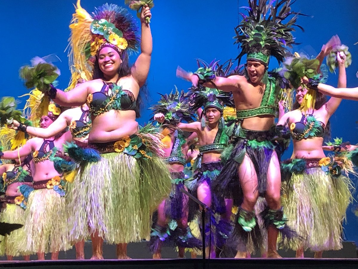 AusHCCI's tweet photo. The #temaevanui build up to Constitution Day is well and truly on in Rarotonga. A riot of colour and culture. Oh I will miss this. @CookIslands https://t.co/kjT1tTx0qi
