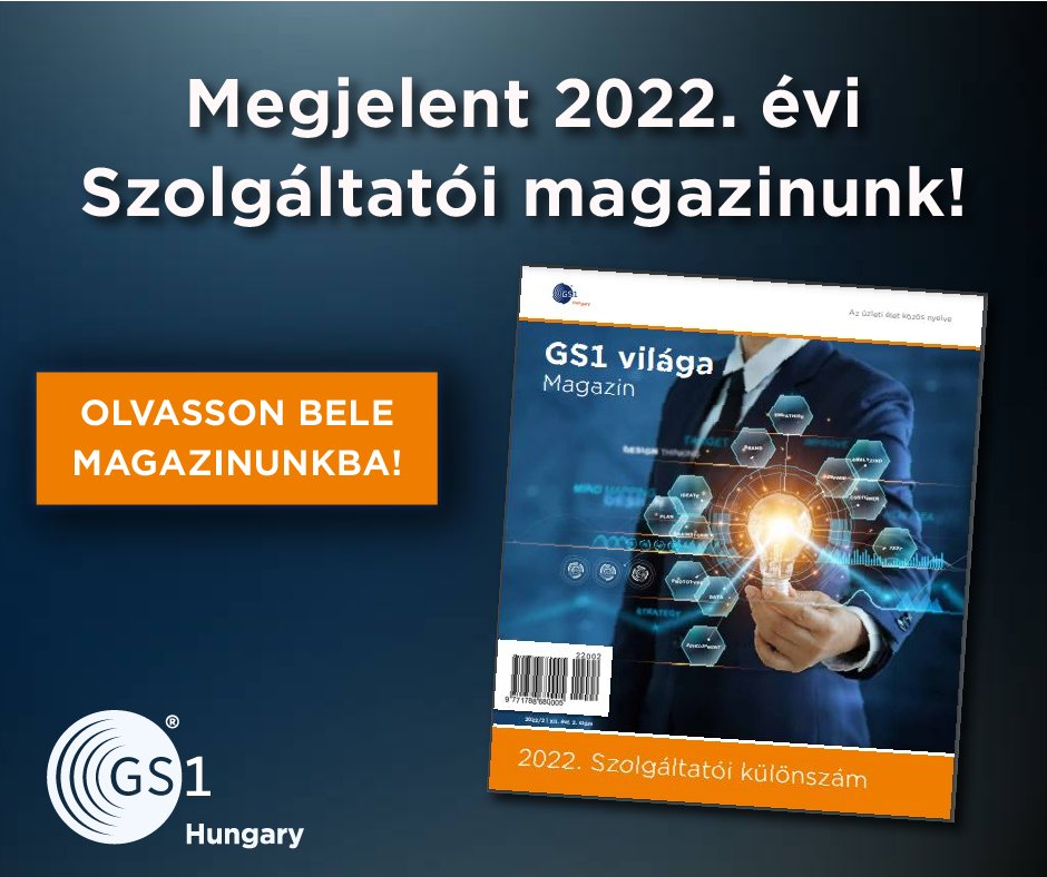 Lapozzon bele a GS1 Magyarország #Szolgáltató #partnereinek #magazinjába, melyben bővebben bemutathatják tevékenységeiket a GS1 felhasználóknak. Ismerjék meg őket! gs1hu.org/rolunk/hirek-e…