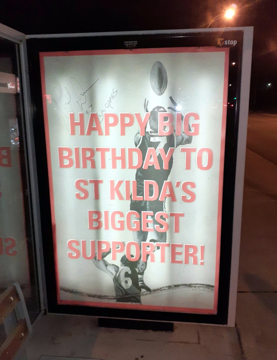 yStop_au's tweet photo. We have been celebrating this week, it's Len our director’s birthday tomorrow and it is a big one! 
We started the fun with our potluck lunch, a ‘Veggie Feast’, where he was gifted with some stylish new boots. Finally a very special sign was posted for him on Main St. #bdayboy https://t.co/zRwEgXN7ja