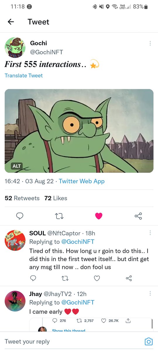 KXairopoulos's tweet photo. @GochiNFT https://t.co/gsVROYOfrn